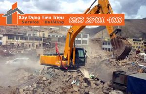 Tháo dỡ công trình Huyện Cần Giờ bao nhiêu tiền.