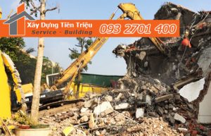 Phá dỡ công trình Huyện Hóc Môn bao nhiêu tiền.