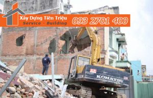 Tháo dỡ công trình quận 1 TPHCM