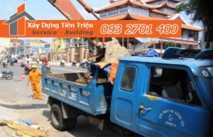 Hốt xà bần Quận 4 trọn gói công ty Tiền Triệu.