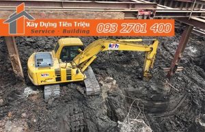 Đơn giá đào móng bằng máy ỏ Huyện Củ Chi CTY Tiền Triệu.