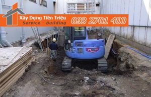 Đơn giá đào móng bằng máy ỏ Quận 9 CTY Tiền Triệu.