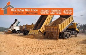 Công Ty Xây Dựng Tiền Triệu Quận 1 kính gửi quý khách hàng bảng báo giá cát san lấp