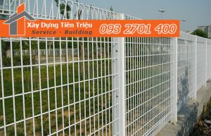 Xây Dựng Tiền Triệu nhận thi công hàng rào lưới b40 Quận 1.