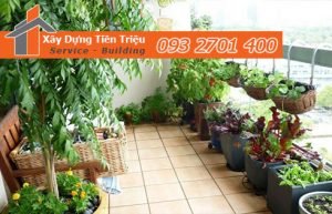 tìm hiểu về quy trình thi công vườn trên sân thượng nhé