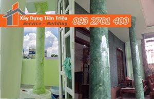 Lớp sơn giả đá ngoài trời sẽ bảo vệ ngôi nhà chống thấm dột, ẩm mốc
