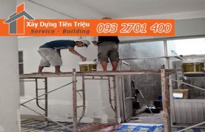 chọn được đơn vị chuyên nhận thi công sơn nhà trọn gói