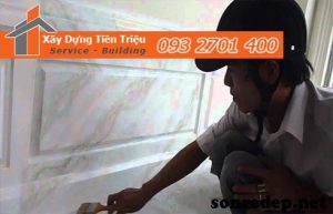 Sơn giả đá 3d giống hệt đá thật mà lại không làm tăng trọng lượng của công trình.