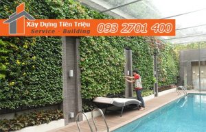 Kỹ thuật thi công vườn trên tường đứng mới không cần tới đất