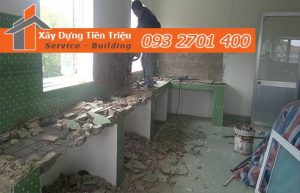Phá dỡ tường gạch bao nhiêu tiền 1 mét.
