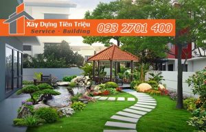 Tiền Triệu đơn vị thi công sân vườn chuyên nghiệp giá rẻ tại TPHCM