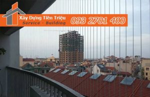Tiền Triệu tự hào là đơn vị thi công với giá làm lưới an toàn ban công