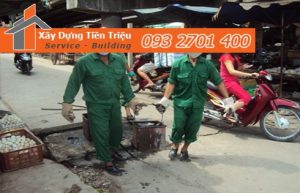 thi công nạo vét cống thoát nước Bình Dương