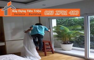 Giặt màn cửa rèm cửa Quận 4 Giặt tận nơi miễn phí tháo lắp