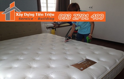 Giặt nệm sofa lò xo Kymdan tại nhà Quận Phú Nhuận 0938265056