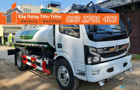 thuê xe bồn chở nước sạch tại Quận 7