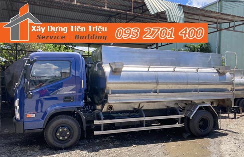 Địa chỉ uy tín cho thuê xe bồn chở nước sạch tại Quận 8