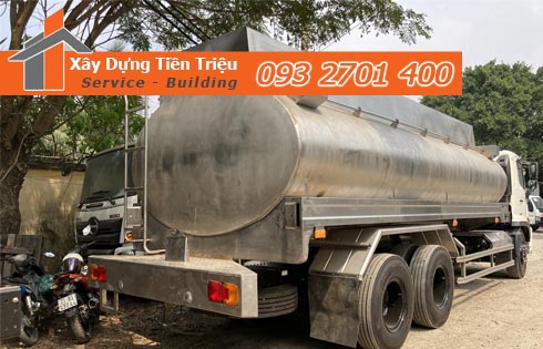 thuê xe bồn chở nước sạch tại Quận Gò Vấp