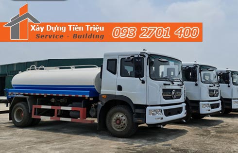 thuê xe bồn chở nước sạch tại Quận Tân Phú