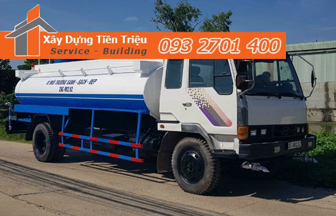 Thuê xe tưới nước rửa đường uy tín giá rẻ ở Bình Dương