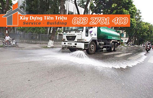 Cho thuê xe bồn rửa đường chuyên nghiệp tại Huyện Củ Chi