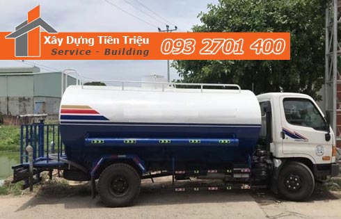 Công ty cho thuê xe bồn phun nước rửa đường tại Quận Tân Bình