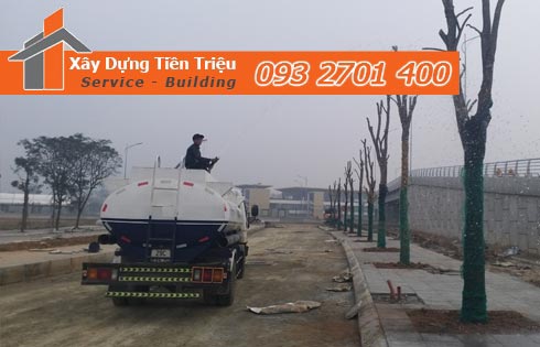 cho thuê xe bồn tưới cây tại Huyện nhà Bè