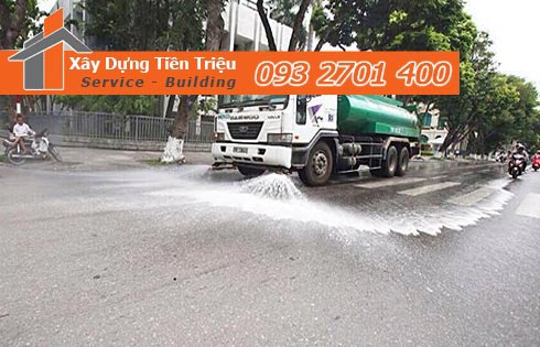 cho thuê xe bồn tưới cây tại Quận Bình Tân