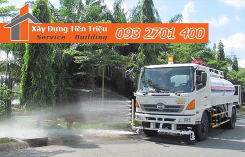Dịch vụ cho thuê xe bồn tưới cây tại Quận Tân Bình