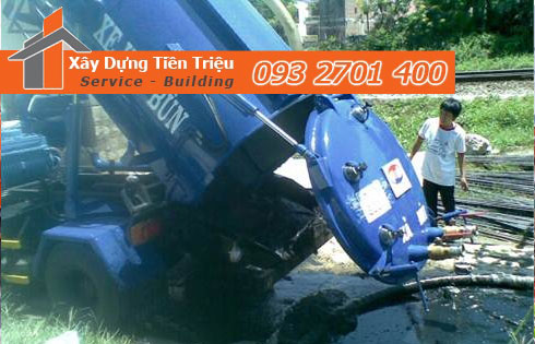 Hút vận chuyển bùn nước thải công nghiệp ở Quận 12 giá rẻ