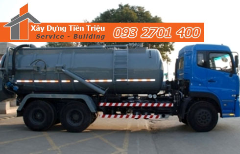 Hút vận chuyển bùn nước thải công nghiệp huyện Bàu Bàng