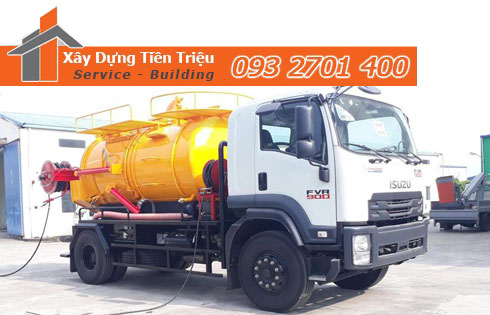 Hút vận chuyển bùn nước thải công nghiệp Thủ Dầu Một giá rẻ