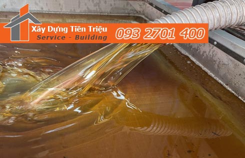 Thu mua dầu ăn đã qua sử dụng ở huyện Củ Chi