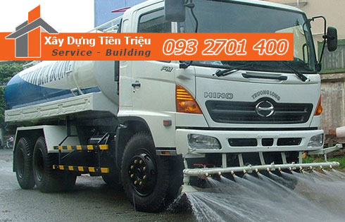 Cho thuê xe bồn rửa đường tại An Giang
